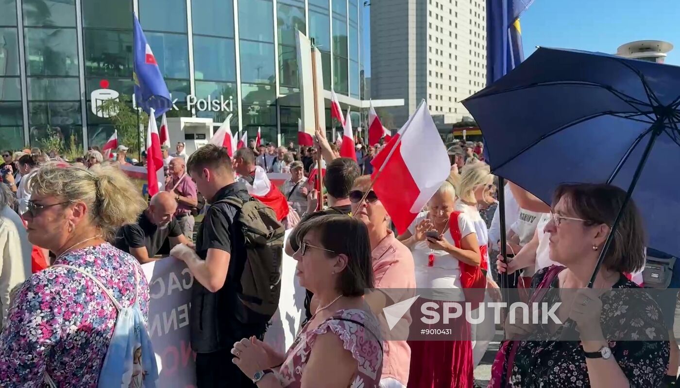 Poland Ukraine Protest