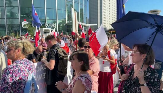 Poland Ukraine Protest