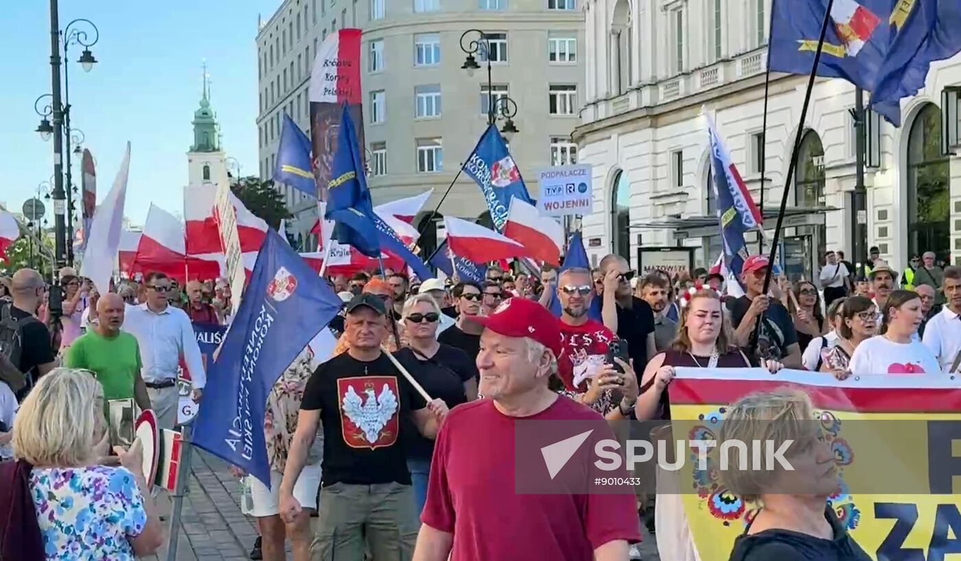 Poland Ukraine Protest
