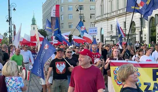 Poland Ukraine Protest