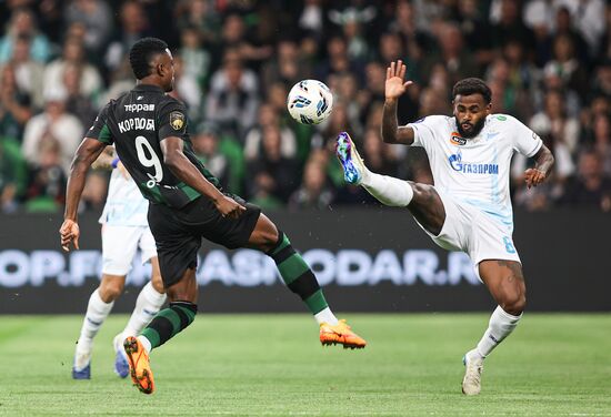 Russia Soccer Premier-League Krasnodar - Zenit