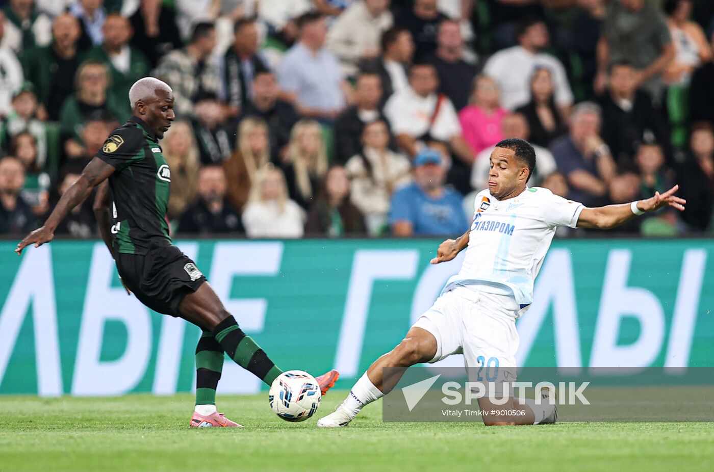 Russia Soccer Premier-League Krasnodar - Zenit