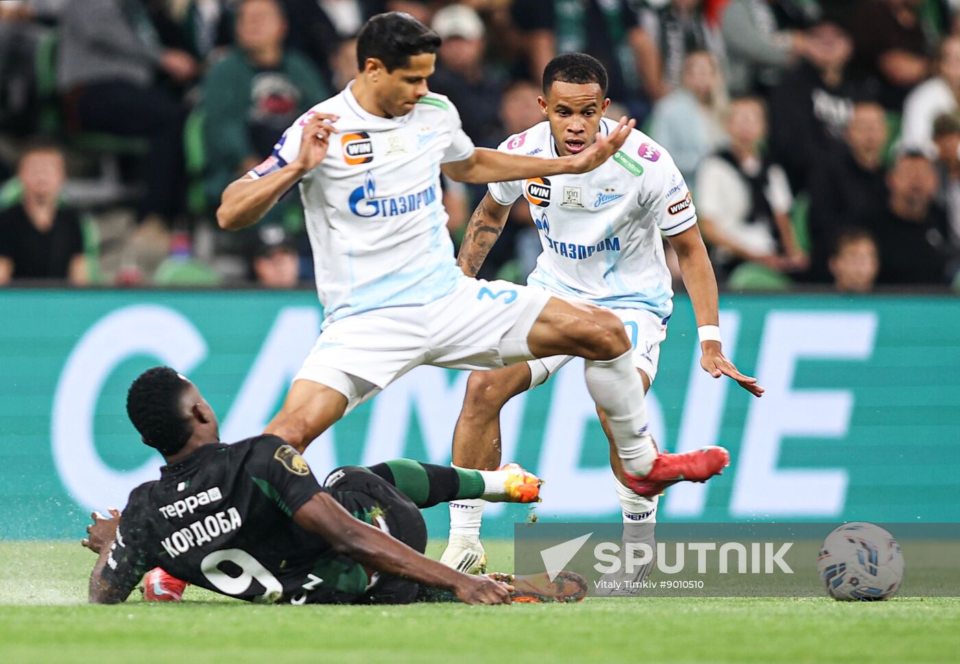 Russia Soccer Premier-League Krasnodar - Zenit