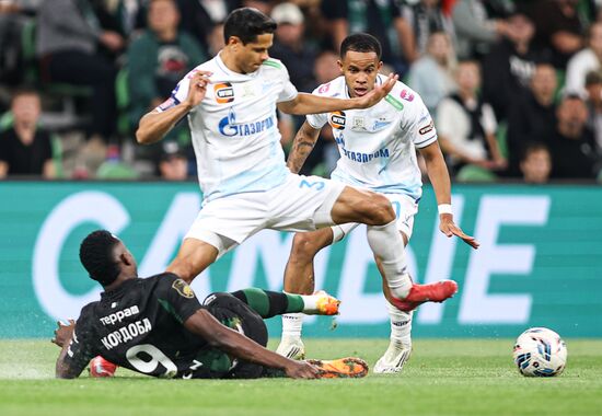 Russia Soccer Premier-League Krasnodar - Zenit