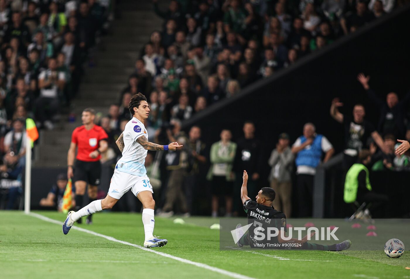 Russia Soccer Premier-League Krasnodar - Zenit