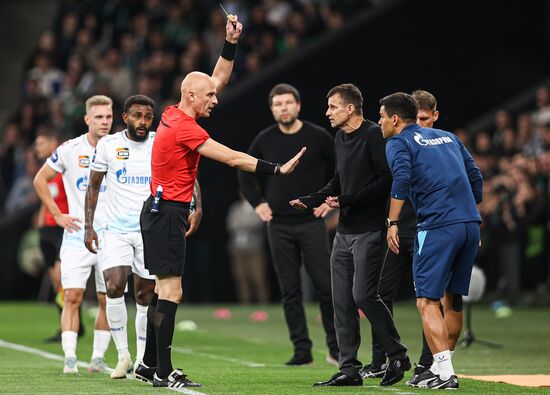 Russia Soccer Premier-League Krasnodar - Zenit