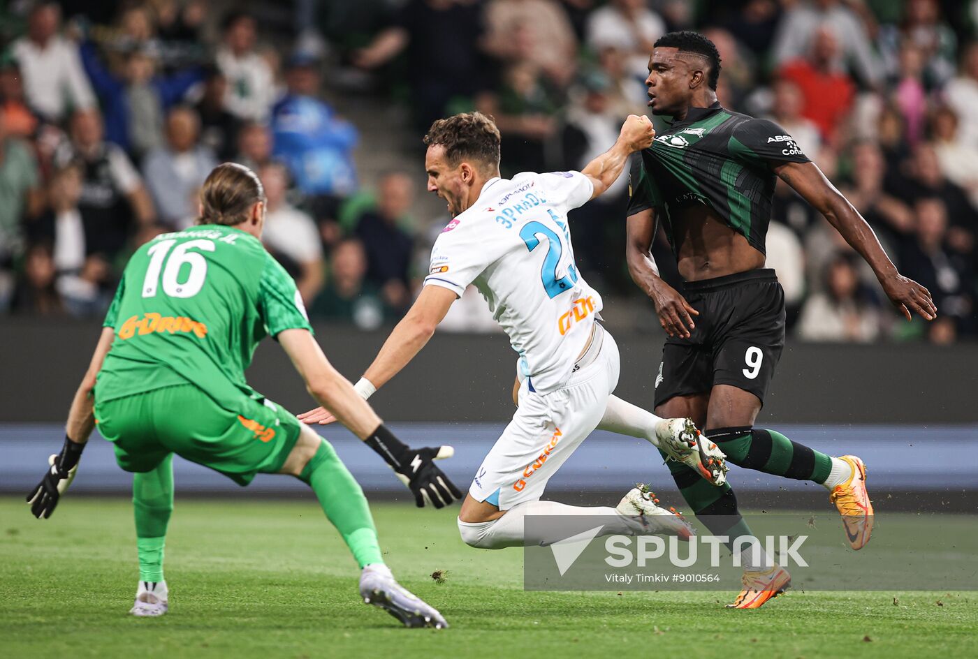 Russia Soccer Premier-League Krasnodar - Zenit
