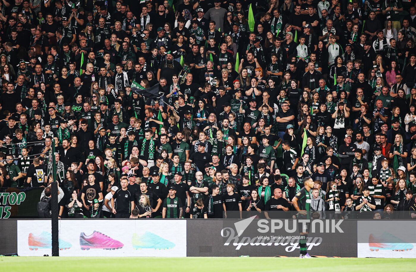 Russia Soccer Premier-League Krasnodar - Zenit