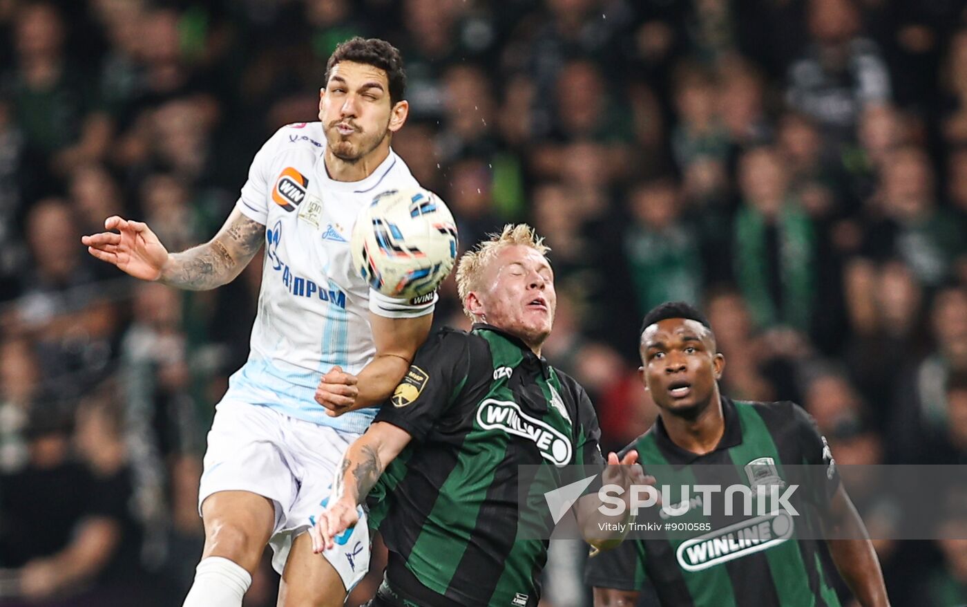 Russia Soccer Premier-League Krasnodar - Zenit
