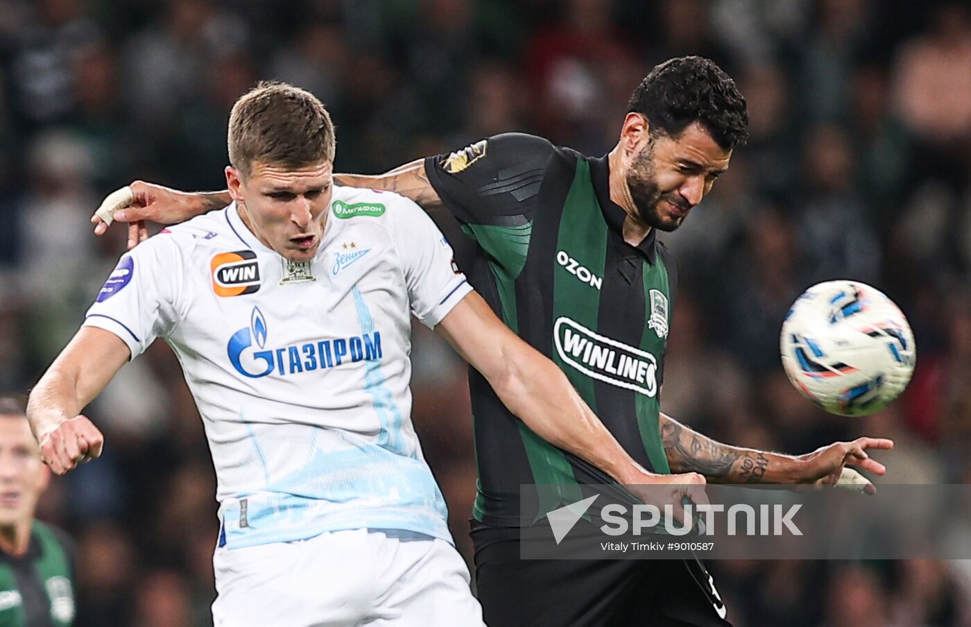 Russia Soccer Premier-League Krasnodar - Zenit
