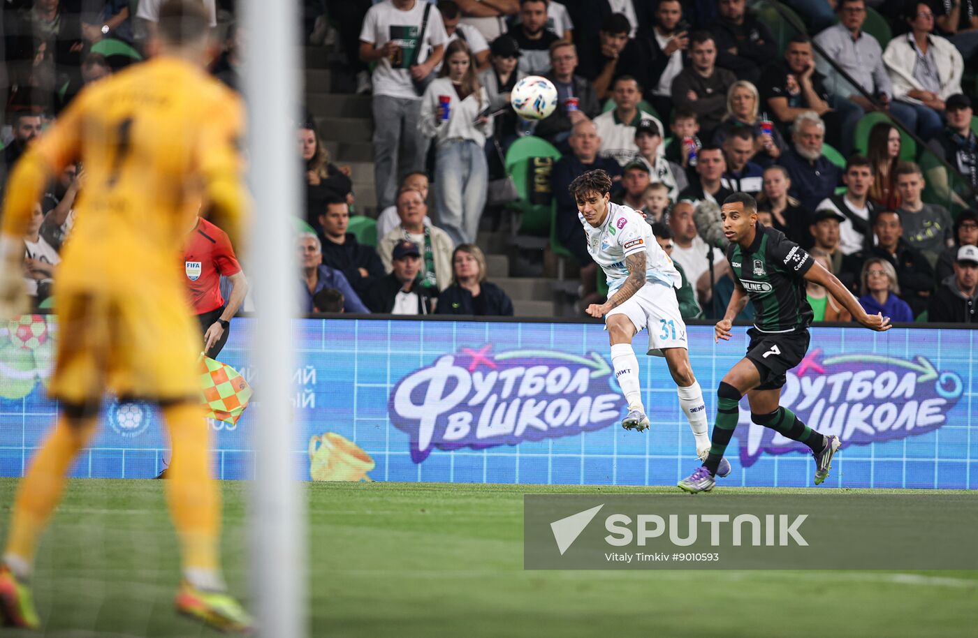 Russia Soccer Premier-League Krasnodar - Zenit