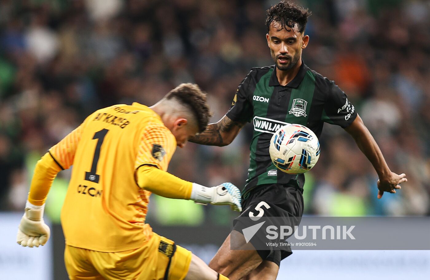 Russia Soccer Premier-League Krasnodar - Zenit