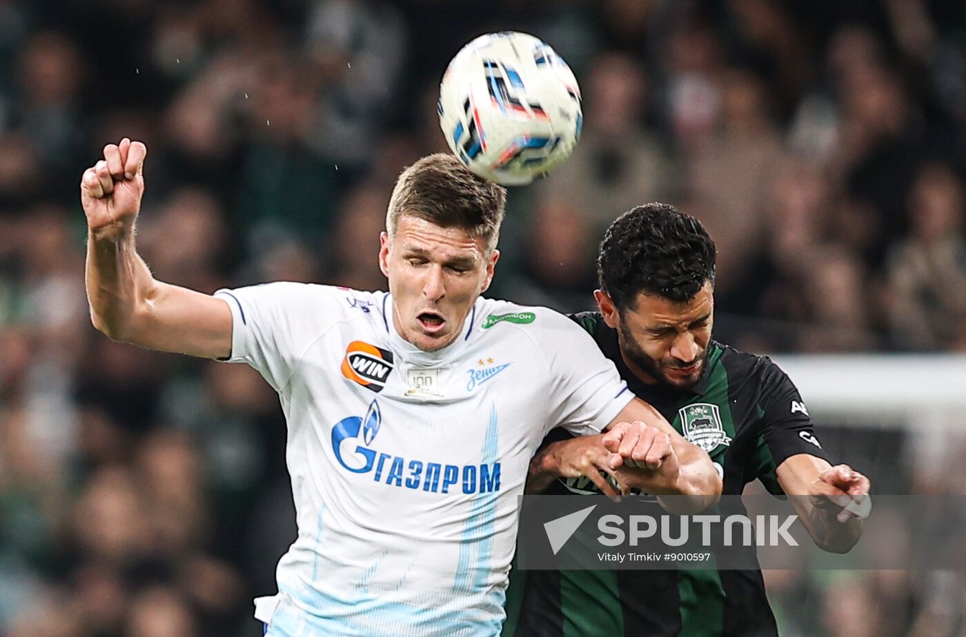 Russia Soccer Premier-League Krasnodar - Zenit