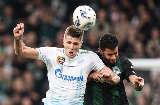 Russia Soccer Premier-League Krasnodar - Zenit