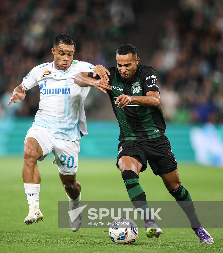 Russia Soccer Premier-League Krasnodar - Zenit