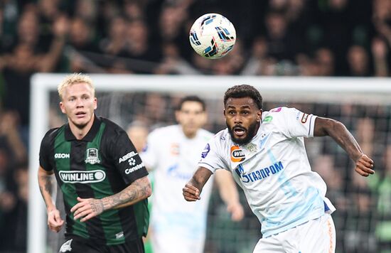 Russia Soccer Premier-League Krasnodar - Zenit