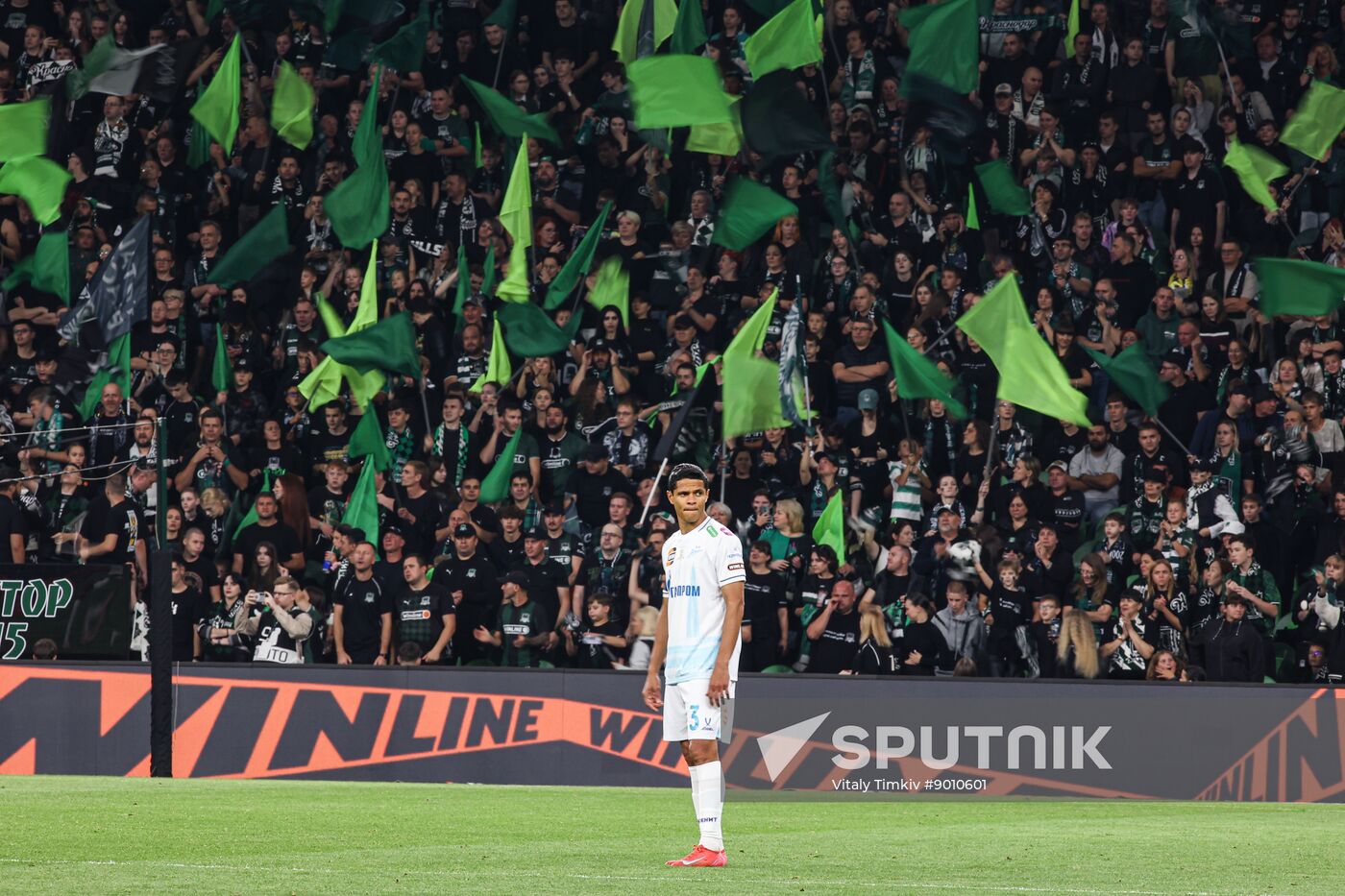 Russia Soccer Premier-League Krasnodar - Zenit