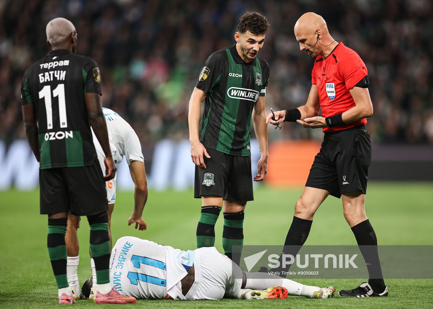 Russia Soccer Premier-League Krasnodar - Zenit