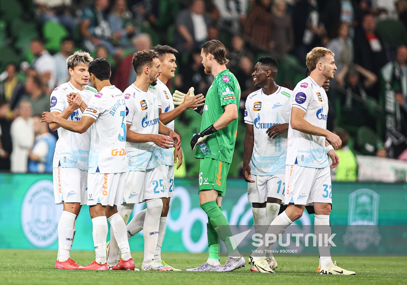 Russia Soccer Premier-League Krasnodar - Zenit