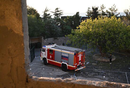 Russia Ukraine Drone Attack