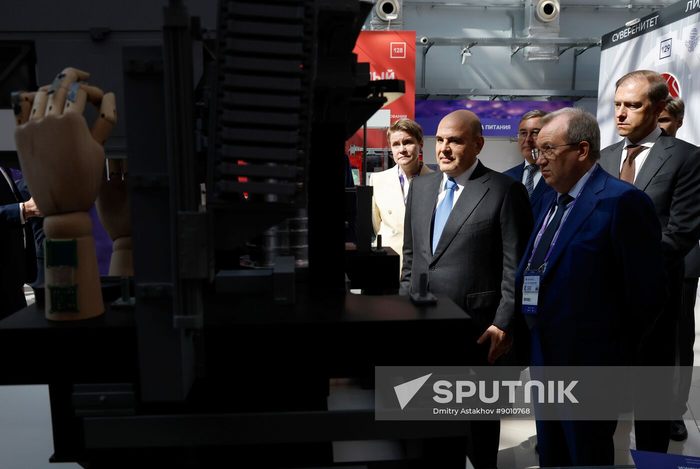 Russia Mishustin Microelectronics Forum