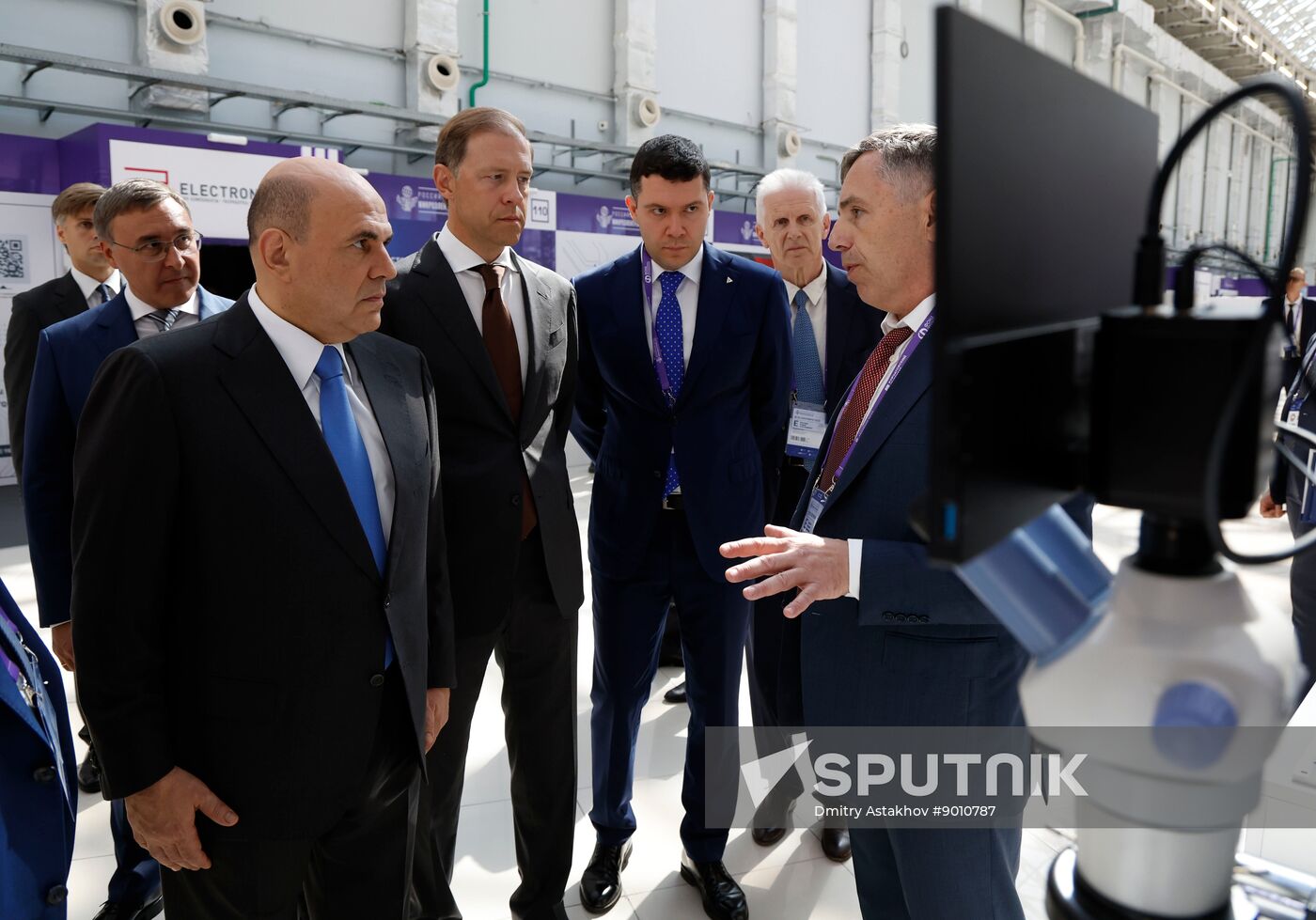 Russia Mishustin Microelectronics Forum