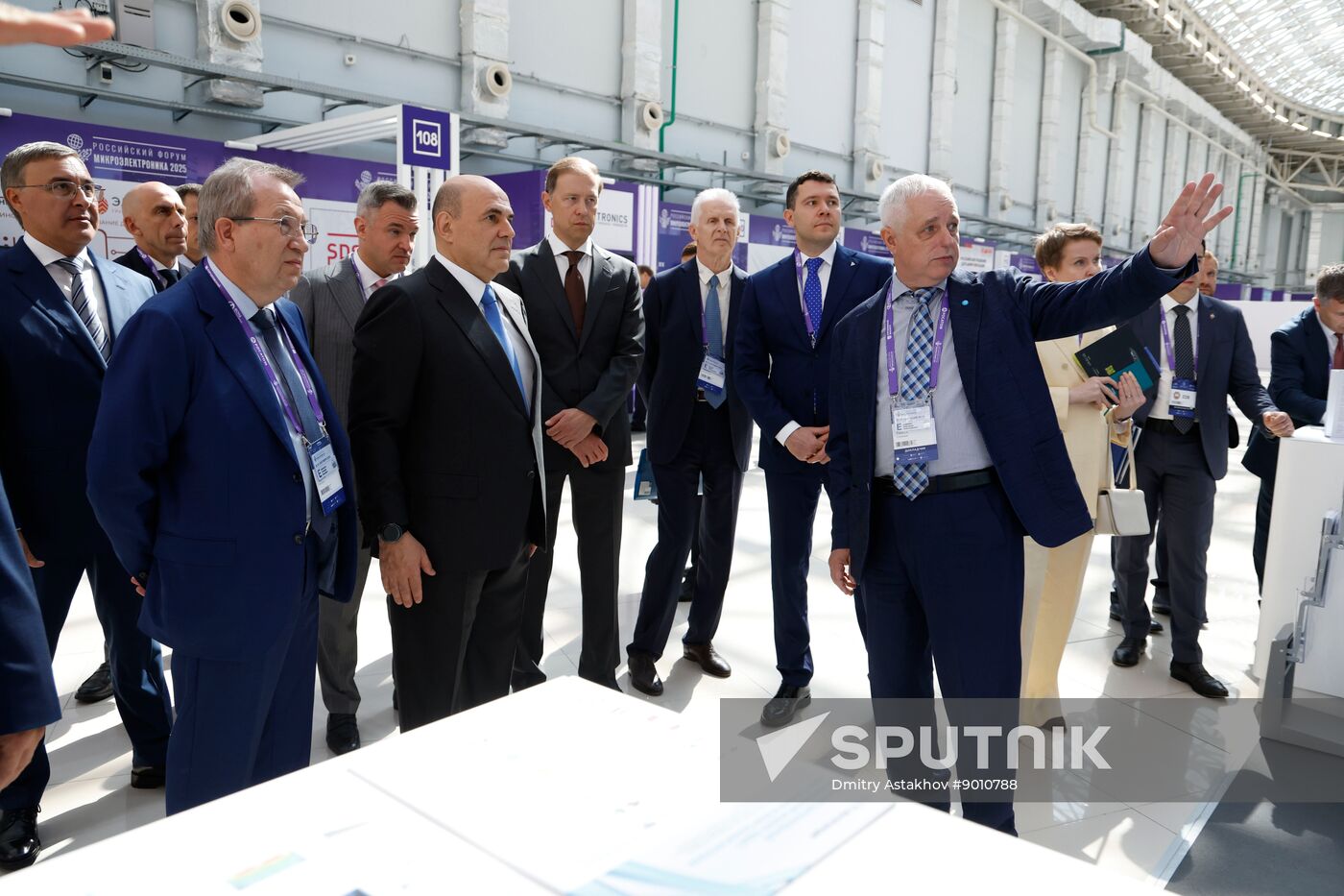 Russia Mishustin Microelectronics Forum