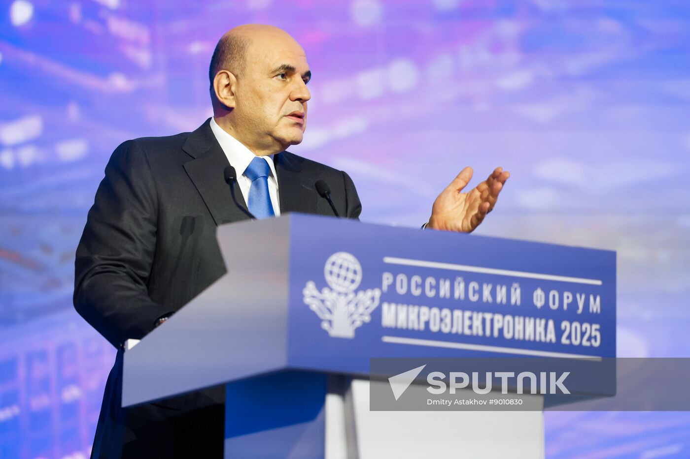 Russia Mishustin Microelectronics Forum