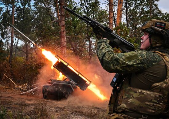 Russia Ukraine Military Operation Artillery Unit