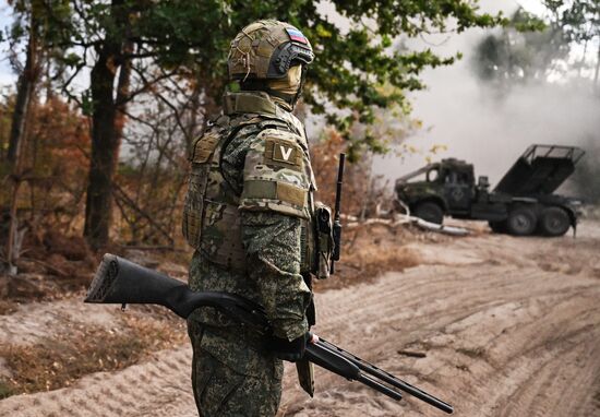 Russia Ukraine Military Operation Artillery Unit