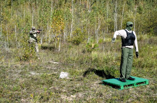 Russia Defence Bulletproof Vest Test