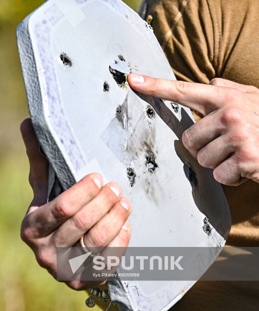 Russia Defence Bulletproof Vest Test