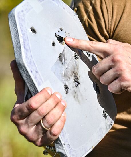 Russia Defence Bulletproof Vest Test