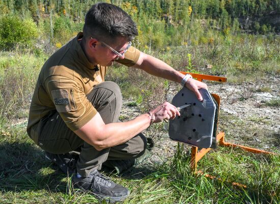 Russia Defence Bulletproof Vest Test