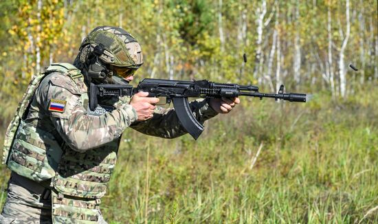 Russia Defence Bulletproof Vest Test