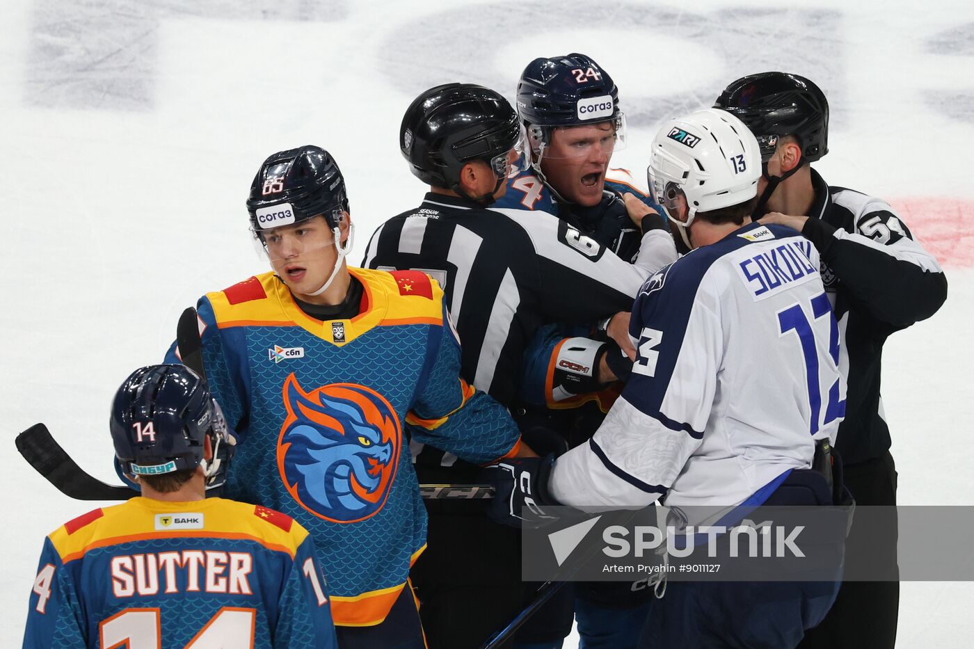 Russia Ice Hockey Kontinental League Dragons - Torpedo