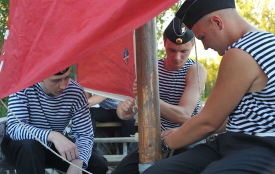 Russia Cadets Naval Training