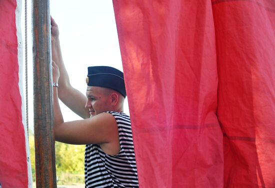 Russia Cadets Naval Training