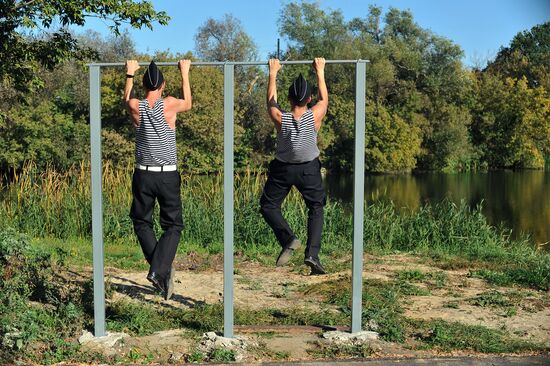 Russia Cadets Naval Training