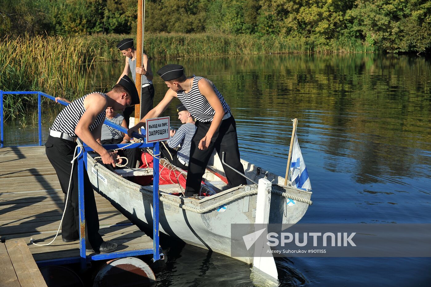 Russia Cadets Naval Training