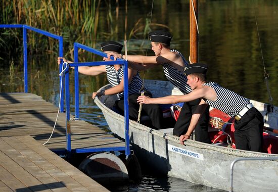 Russia Cadets Naval Training