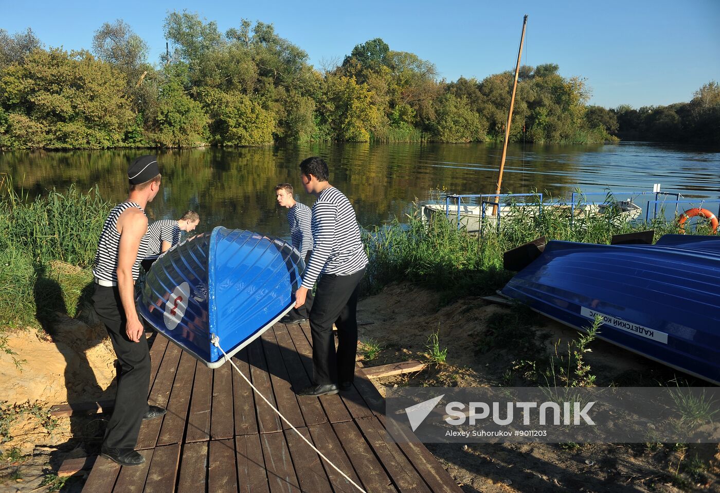 Russia Cadets Naval Training