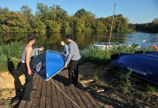Russia Cadets Naval Training