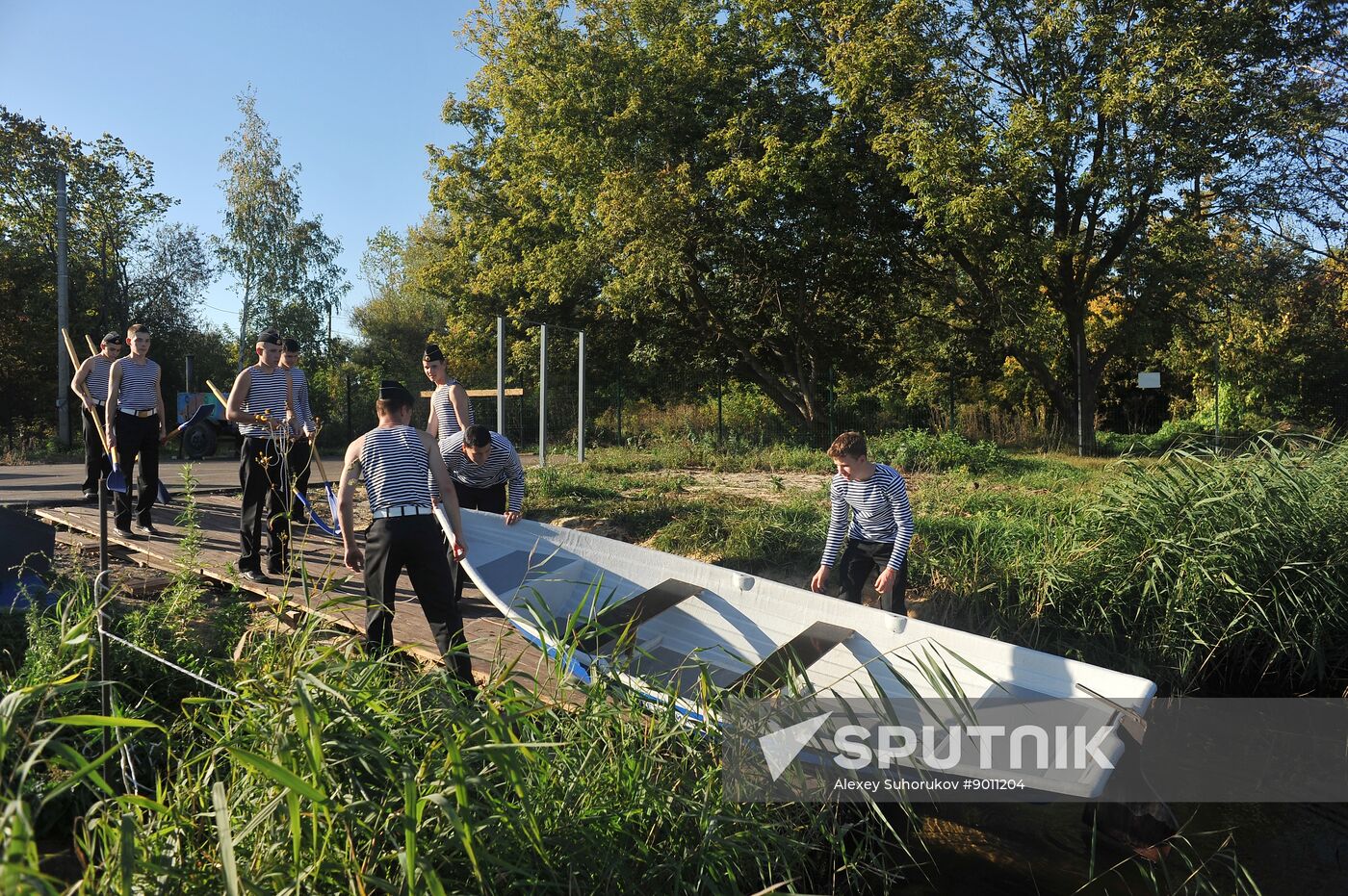 Russia Cadets Naval Training