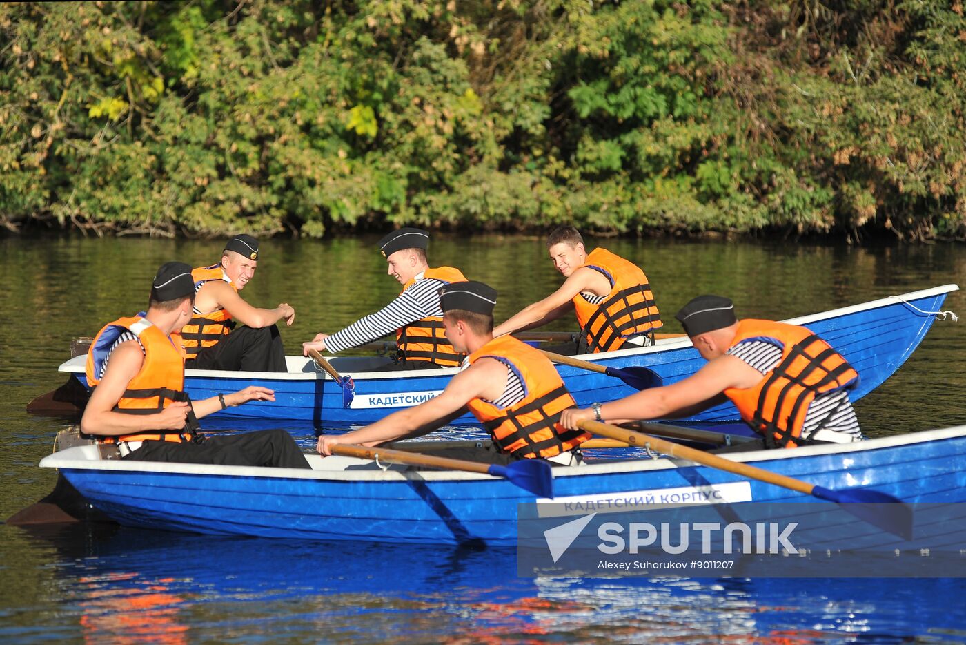 Russia Cadets Naval Training