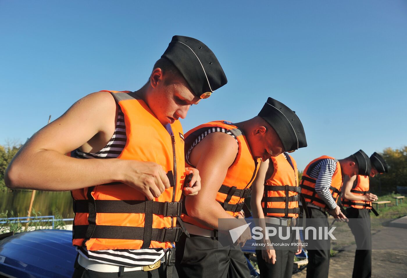 Russia Cadets Naval Training