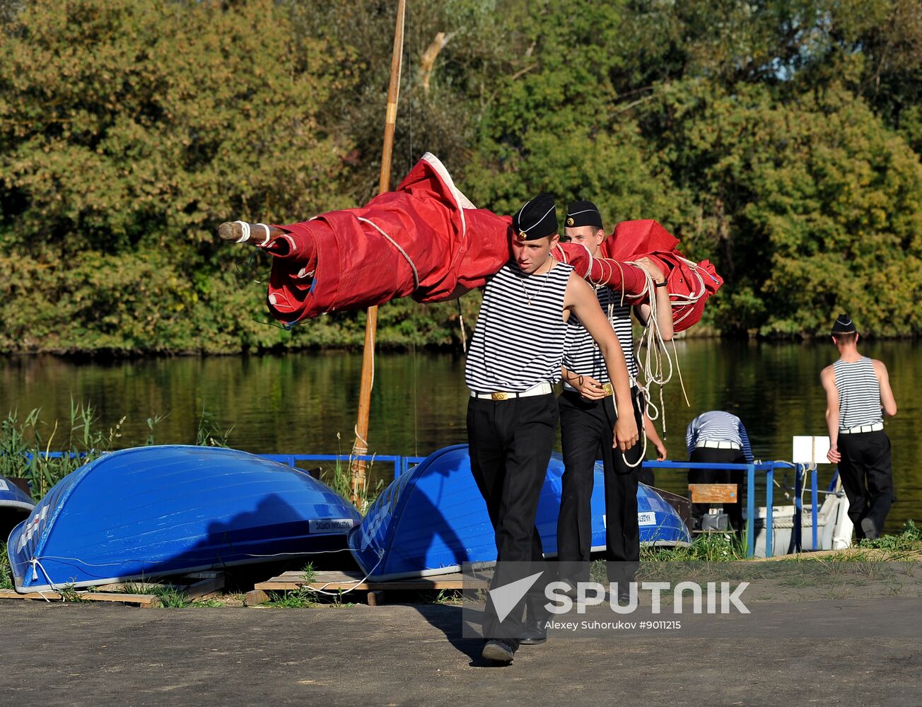 Russia Cadets Naval Training