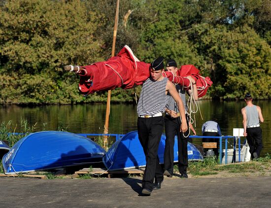 Russia Cadets Naval Training