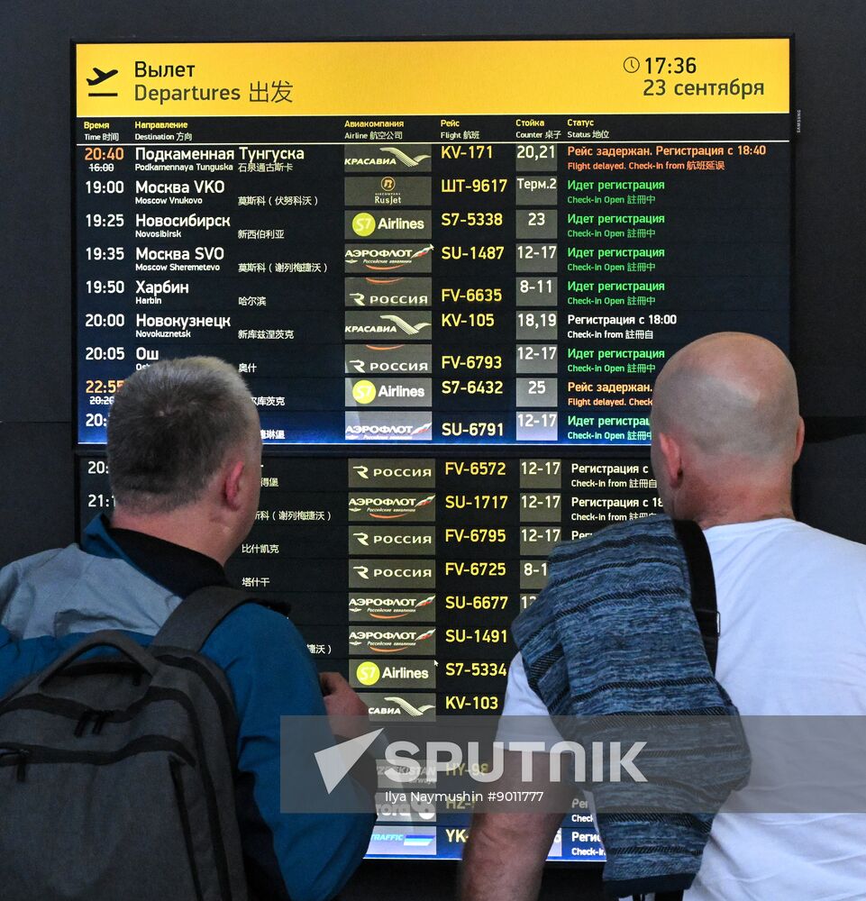 Russia Air Traffic