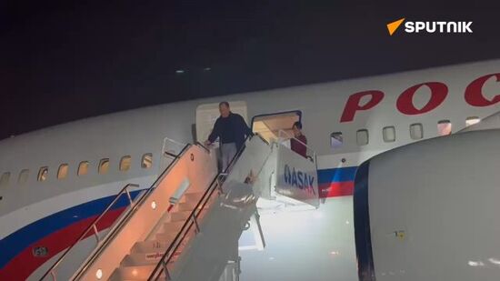 Russian Foreign Minister Sergey Lavrov arrives in New York to take part in the high-level week of the 80th annual session of the UN General Assembly